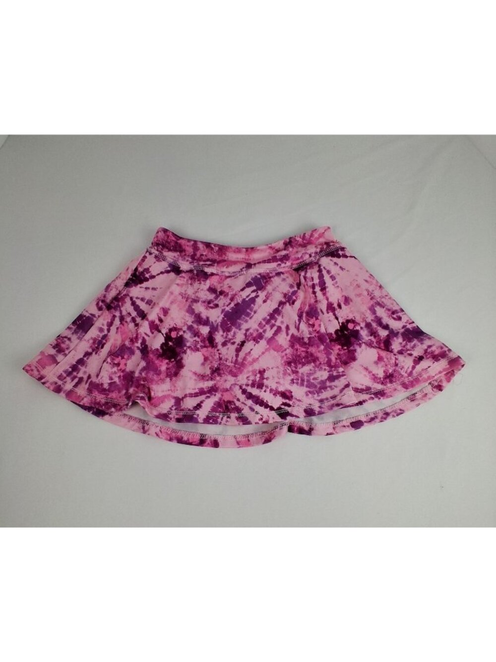 Jumping Beans Girls Pink Purple Tie-Dye Active Flounce Skort Size 5 - Picture 1 of 6
